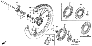XR250R Transom + tube