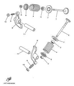 T105E Клапана