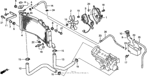 CBR900RR Радиатор