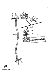 XV250S ﾌﾛﾝﾄﾏｽﾀｰｼﾘﾝﾀﾞ