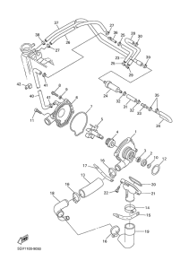 YZF-R6 Водяной насос