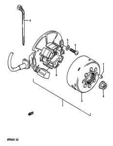 RM250 Зажигание