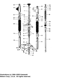 A1 Вилка передней оси
