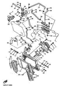 V-MAX12 Radiator. hose