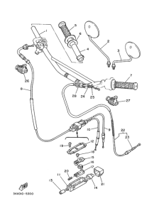  ｽﾃｱﾘﾝｸﾞﾊﾝﾄﾞﾙ. ｹｰﾌﾞﾙ