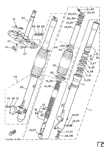 IT200 Передняя вилка