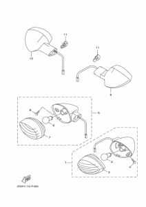 XC155 Поворотники