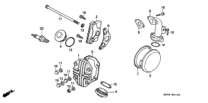 C90 Крышка головки цилиндров