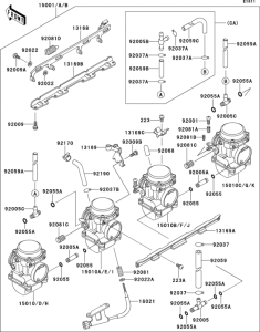 ZR550 Carburetor(1 / 2)