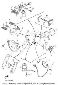 FZR600RG Электрика