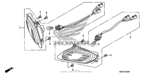 ST1300 Задний фонарь