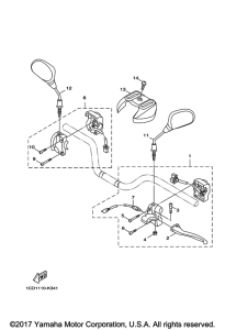 YW50F Рулевые переключатели