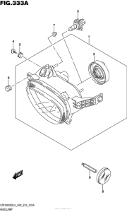 VZR1800BZ Headlamp (Vzr1800Bzl5 E28)