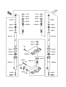 Передняя вилка