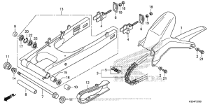 CBR300R Маятник