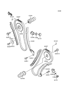 VN400 Распредвал