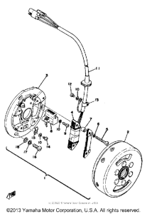 YZ400C C - d - i - magneto