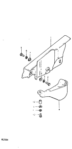 PE250 Кожух цепной передачи