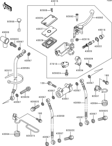 ZG1200 Главный тормозной цилиндр