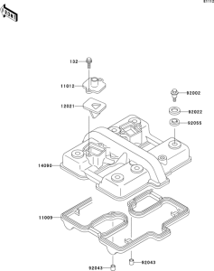 EN500 Крышка головки цилиндров