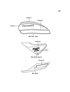 ZR1100 Наклейки