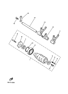 XS250 ｼﾌﾄｶﾑ.ﾌｵｰｸ