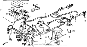 GL1200L Gl1200l wire harness 85