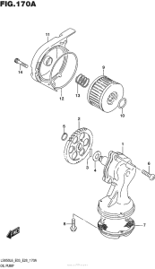 LS650 Масляный насос