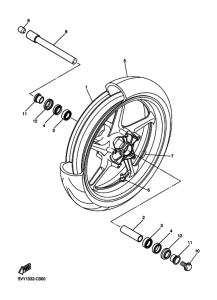 YZF-R1 Transom + tube