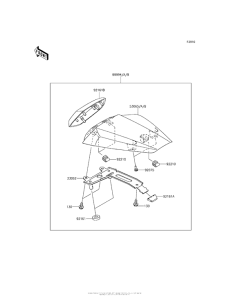 ZX1000 Accessory (Single Seat Cover)
