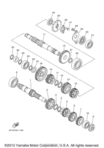 TW200RC Трансмиссия