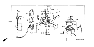 SH100 Carburetor assy