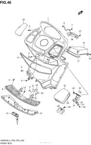 UH200 Передний ящик