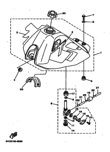 RT180 RT180K Tank fuel