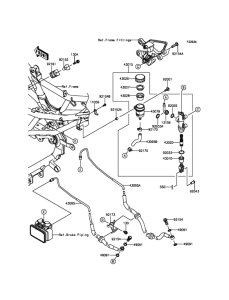BR250 Задний торм цилиндр