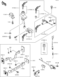 ZR750 Ignition switch(1 / 2)