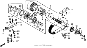 CB750 Основной вал
