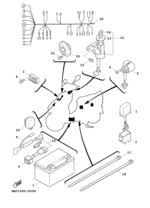 XC125FI Электрика 1