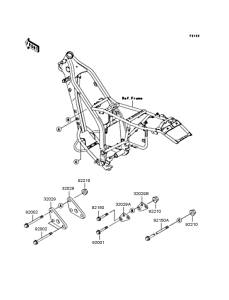  Крепление двигателя
