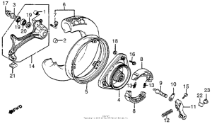 NH125 Переднее колесо