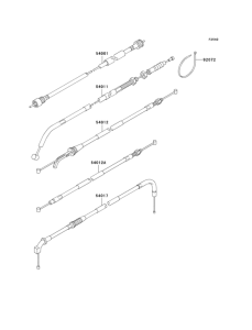 EL250 Тросы управления