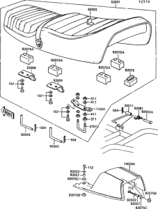 ZG1300 Сиденье