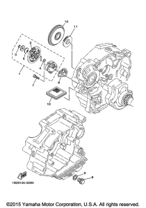 TTR125LEG Масляный насос