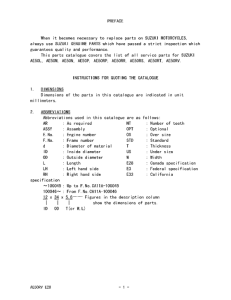 AE50 Catalog preface