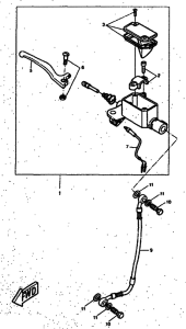 CW50RS Передний тормозной цилиндр