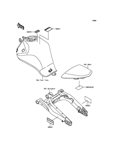 EX650 Лейбл предостережения