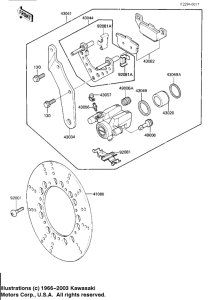 ZN1300 Передний суппорт