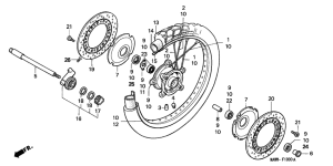 XL600V Transom + tube