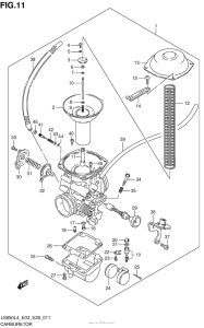 LS650 Carburetor (Ls650L4 E03)