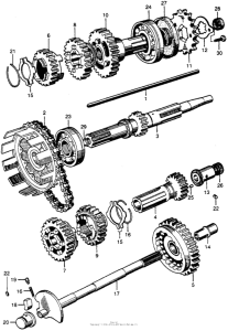 CB72 Трансмиссия
